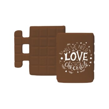 CANECA DECOR CHOCOLATE 510ML (12 x 9 x 11 CM) CHOCOLATE - ALL WE NEED CHOCOLATE
